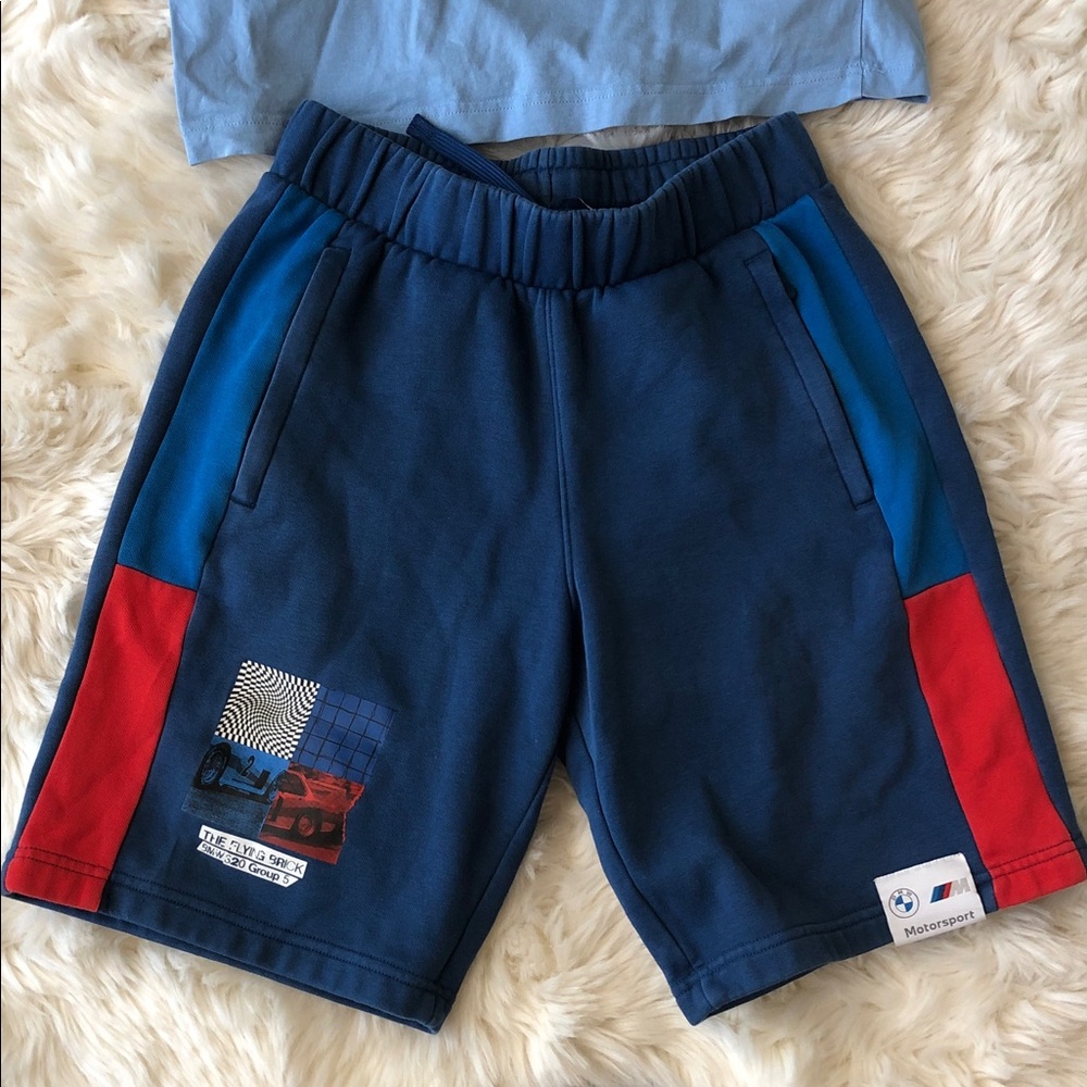 BMW Motorsport Set Shorts and T-shirt - Picture 3 of 13